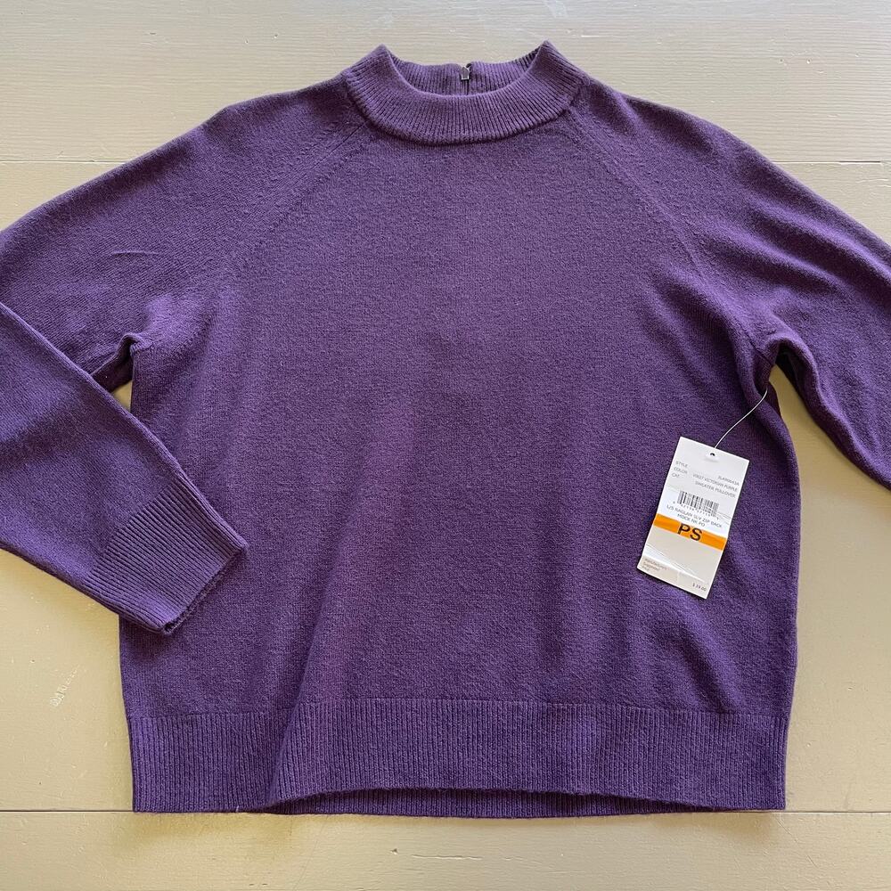 Debbie Morgan Women's Sweater Raglan Sleeves Sz PS